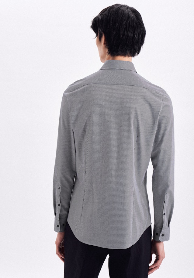 Performance shirt in Slim with Kent-Collar in Dark Blue |  Seidensticker Onlineshop