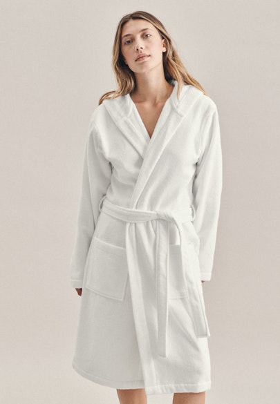 Bademantel Uni in Weiß |  Seidensticker Onlineshop