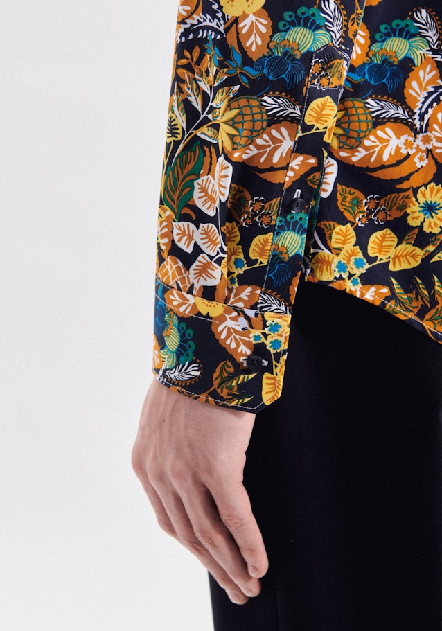 Overhemd in Slim with Kentkraag in Oranje |  Seidensticker Onlineshop