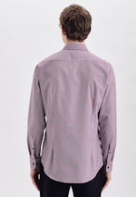 Shaped Business shirt Check in Red |  Seidensticker Onlineshop