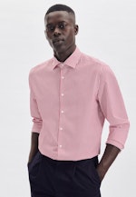 Slim Chemise performance rayures in Rouge |  Seidensticker Onlineshop