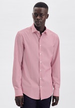 Slim Chemise performance rayures in Rouge |  Seidensticker Onlineshop