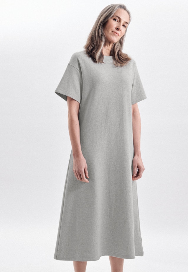Kleid Uni in Grau |  Seidensticker Onlineshop