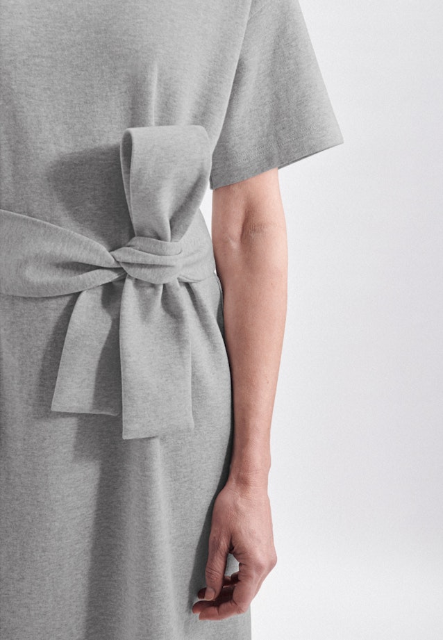 Crew Neck Dress in Grey |  Seidensticker Onlineshop