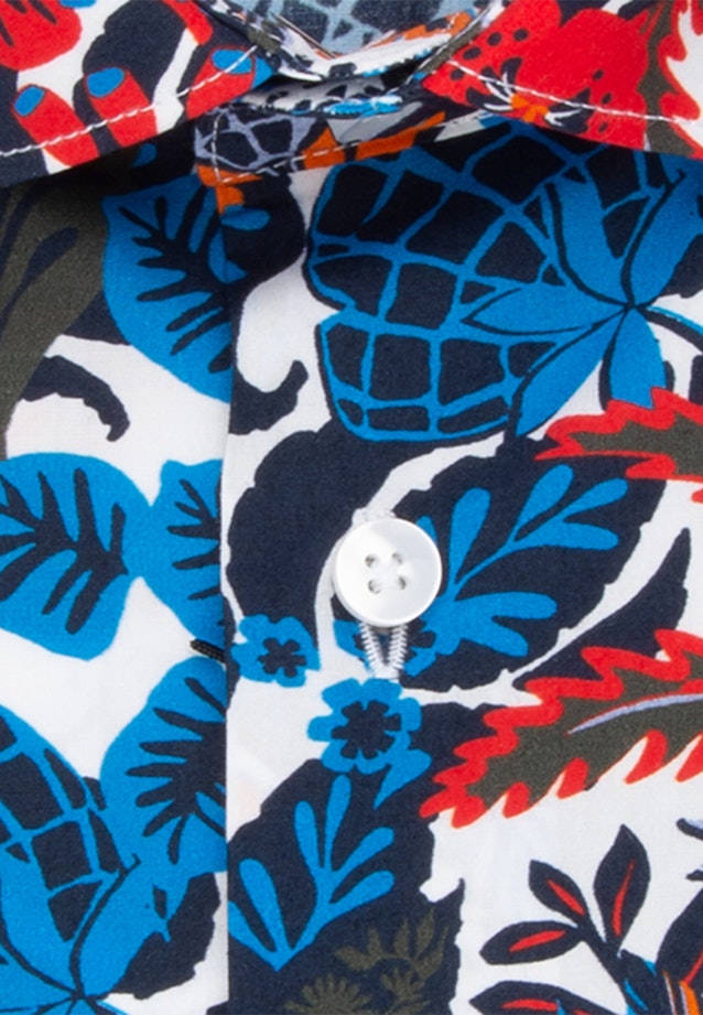 Regular Business shirt Print in Red |  Seidensticker Onlineshop