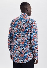 Regular Business shirt Print in Red |  Seidensticker Onlineshop