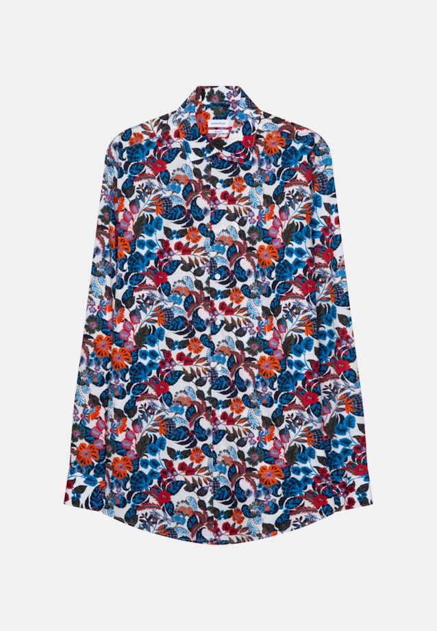 Regular Business shirt Print in Red |  Seidensticker Onlineshop