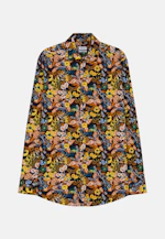 Regular Business shirt Print in Orange |  Seidensticker Onlineshop