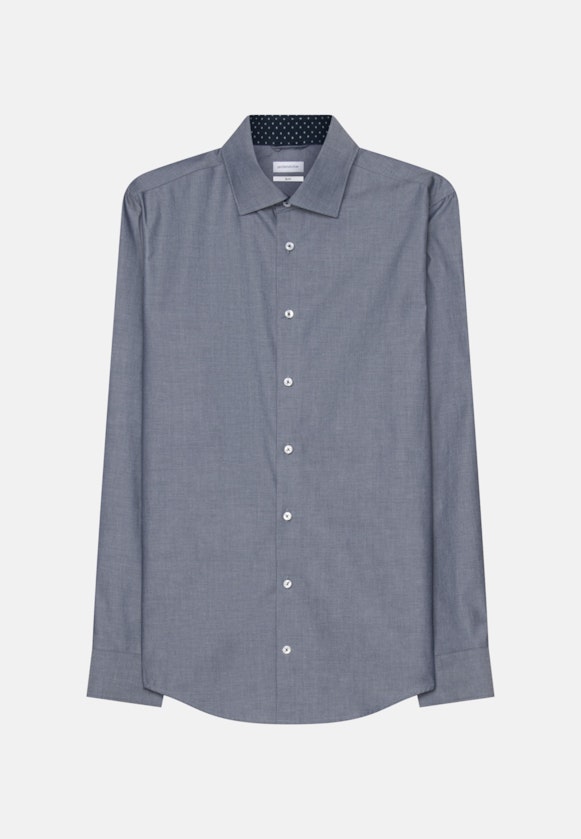 Slim Chemise d'affaires Uni in Bleu Foncé |  Seidensticker Onlineshop