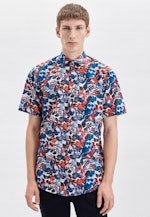 Regular Business Hemd Druck in Rot |  Seidensticker Onlineshop