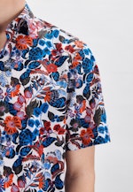 Regular Business Hemd Druck in Rot |  Seidensticker Onlineshop