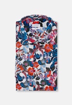 Regular Business Hemd Druck in Rot |  Seidensticker Onlineshop