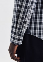 Regular Casual Hemd Karo in Dunkelblau |  Seidensticker Onlineshop