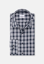 Regular Casual Hemd Karo in Dunkelblau |  Seidensticker Onlineshop