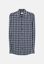 Regular Casual Hemd Karo in Dunkelblau |  Seidensticker Onlineshop