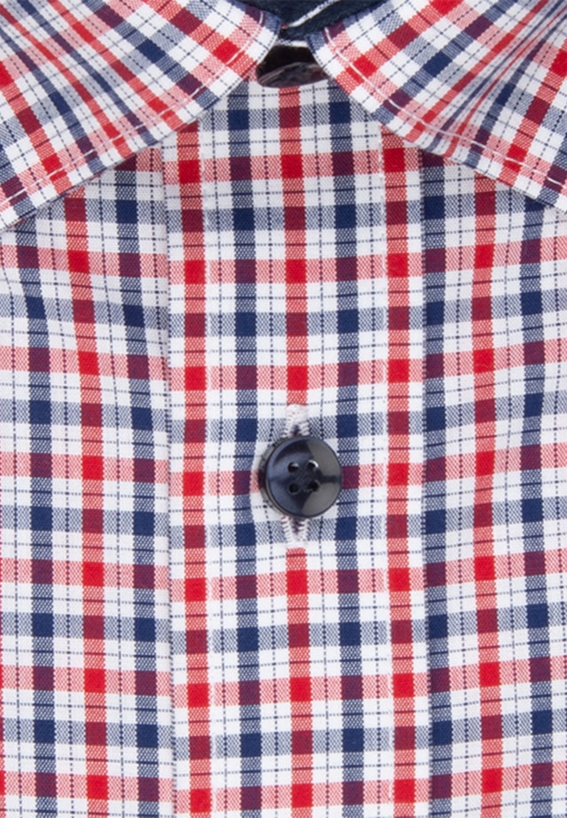 Slim Business shirt Check in Red |  Seidensticker Onlineshop