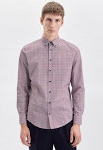 Slim Business shirt Check in Red |  Seidensticker Onlineshop