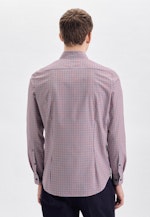 Slim Business shirt Check in Red |  Seidensticker Onlineshop