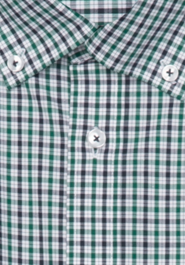 Non-iron Poplin Business Shirt in Slim with Button-Down-Collar in Green |  Seidensticker Onlineshop