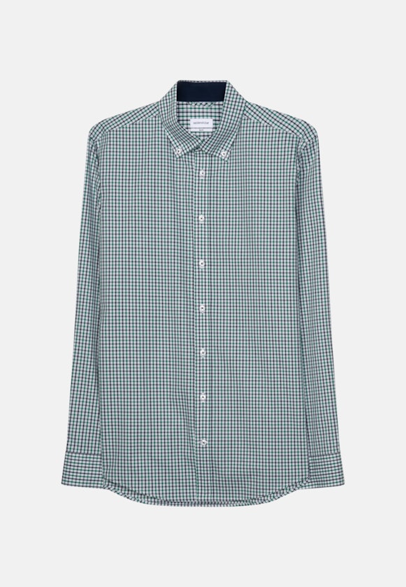 Slim Business shirt Check in Green |  Seidensticker Onlineshop
