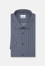 Regular Chemise d'affaires Imprimé in Bleu Foncé |  Seidensticker Onlineshop