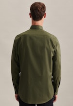 Regular Business Hemd Uni in Grün |  Seidensticker Onlineshop