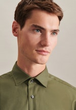 Regular Business Hemd Uni in Grün |  Seidensticker Onlineshop