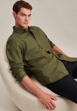 Regular Business Hemd Uni in Grün |  Seidensticker Onlineshop