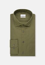 Regular Business Hemd Uni in Grün |  Seidensticker Onlineshop