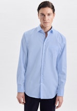 Regular Business shirt Uni in Light Blue |  Seidensticker Onlineshop