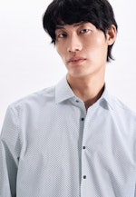 Regular Business Hemd Druck in Hellblau |  Seidensticker Onlineshop