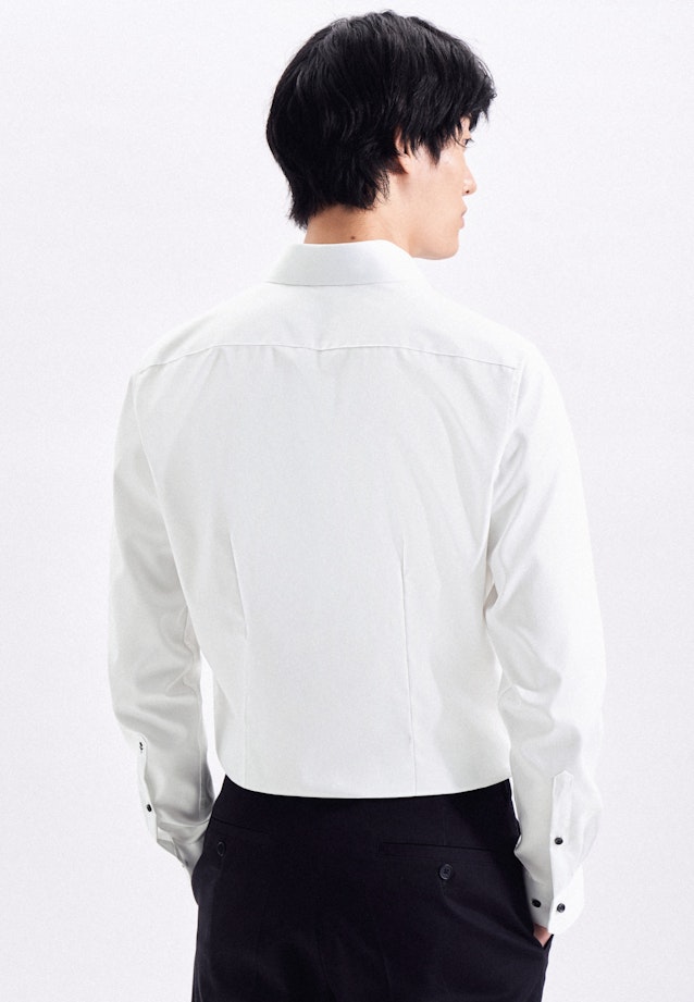 X-Slim Business Hemd Uni in Weiß |  Seidensticker Onlineshop