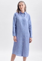 Robe Regular Manche Longue in Bleu Foncé |  Seidensticker Onlineshop