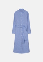 Robe Regular Manche Longue in Bleu Foncé |  Seidensticker Onlineshop