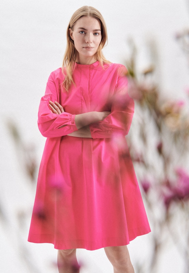 Gabardine Midi Kleid in Rosa/Pink |  Seidensticker Onlineshop