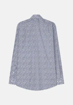 Regular Business shirt Print in Dark Blue |  Seidensticker Onlineshop