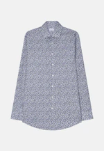 Regular Business shirt Print in Dark Blue |  Seidensticker Onlineshop