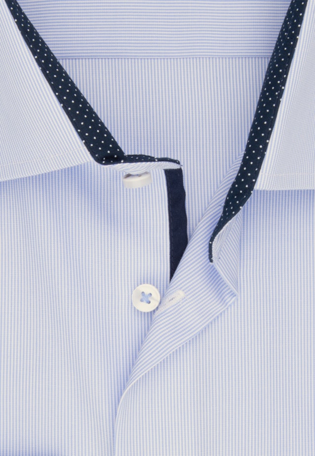 Regular Business Hemd Gestreift in Hellblau |  Seidensticker Onlineshop