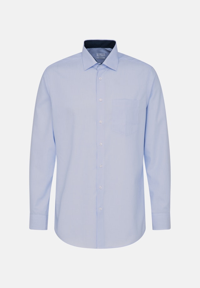 Regular Business shirt Stripes in Light Blue |  Seidensticker Onlineshop