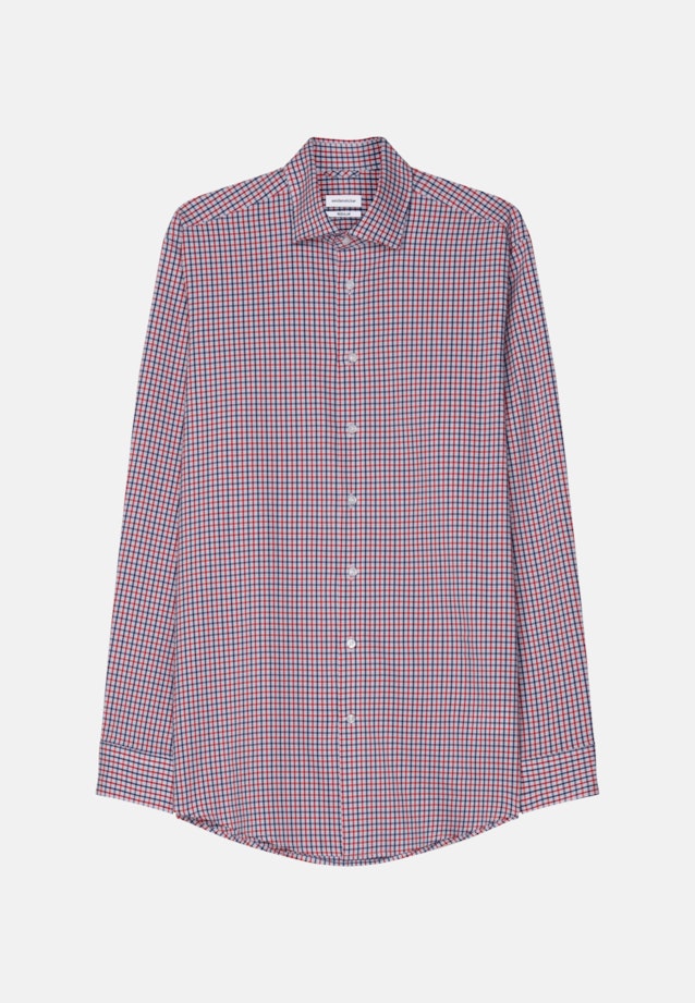 Regular Chemise performance Carreaux in Rouge |  Seidensticker Onlineshop