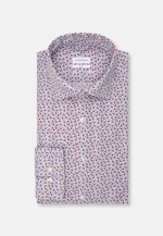 Slim Performancehemd Druck in Rot |  Seidensticker Onlineshop