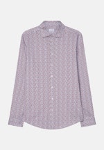 Slim Performancehemd Druck in Rot |  Seidensticker Onlineshop