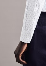 Slim Chemise performance Imprimé in Bleu Clair |  Seidensticker Onlineshop