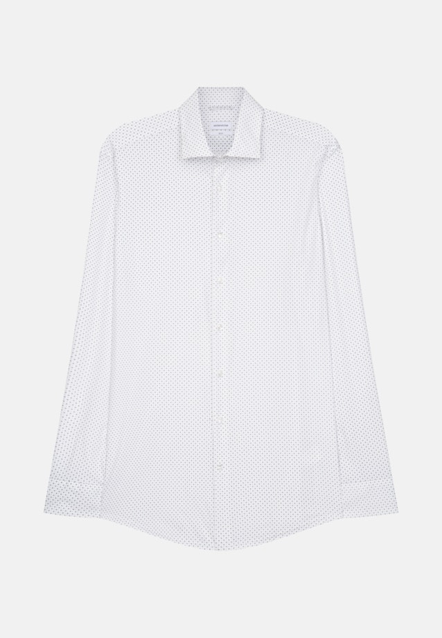 Slim Chemise performance Imprimé in Bleu Clair |  Seidensticker Onlineshop