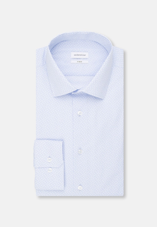 Regular Chemise d'affaires Imprimé in Bleu Clair |  Seidensticker Onlineshop