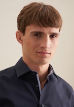 Regular Business shirt Uni in Dark Blue |  Seidensticker Onlineshop