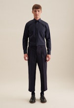 Regular Business shirt Uni in Dark Blue |  Seidensticker Onlineshop