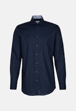 Regular Business shirt Uni in Dark Blue |  Seidensticker Onlineshop