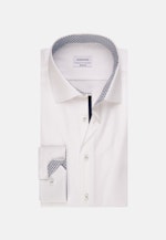 Non-iron Poplin Business Shirt in Regular with Kent-Collar in White |  Seidensticker Onlineshop