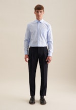 Regular Business shirt Uni in Medium Blue |  Seidensticker Onlineshop